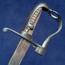 Rare British Sword Bayonet for the Nock Volunteer Carbine, Circa 1798 1